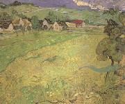 Vincent Van Gogh View of Vesseots near Auvers (nn04) oil painting on canvas